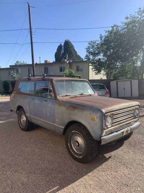 1972 International Scout 2 4x4 1972 International Harvester Scout