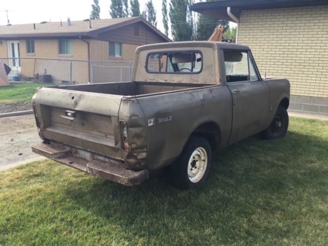 1972 International Scout 2 pickup 1972 International Harvester Scout