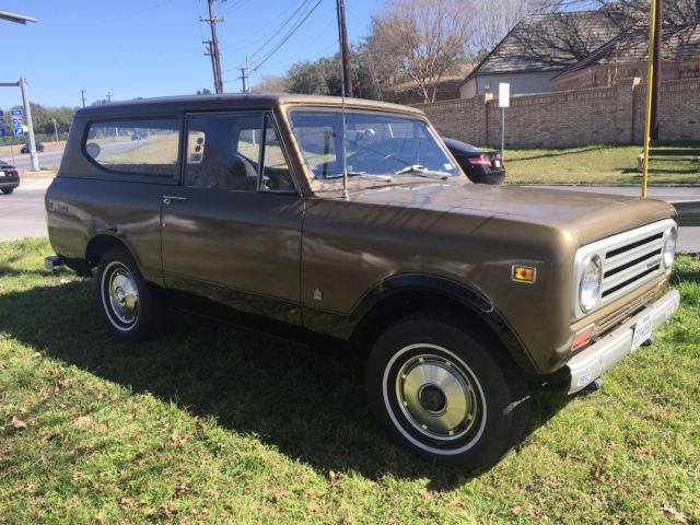 1972 International Scout , 49,283 miles , one family owner , 304V8 4 Speed trans 1972 International Harvester Scout Scout ii