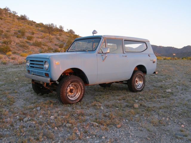 1972 International Scout II 4x4 Convertible V8 **California Barn Find** 1971 International Harvester Scout II