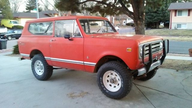 1972 International Scout II SURVIVOR 1972 International Harvester Scout Scout 2