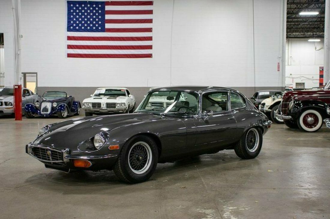 1972 Jaguar XKE 61122 Miles Gray 5.3L V12 Manual 1972 Jaguar XK