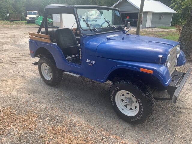 1972 Jeep CJ-5 SUV Blue 4WD Manual Cj5 1972 Jeep CJ-5 Cj5
