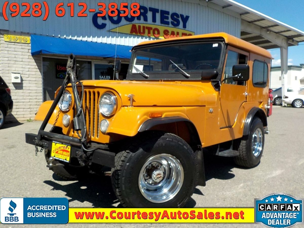 1972 Jeep CJ5 4X4 2Dr SUV Hardtop 46966 Miles Butterscotch 304 cid V8 3 Speed M 1972 Jeep CJ 4X4 2Dr SUV Hardtop