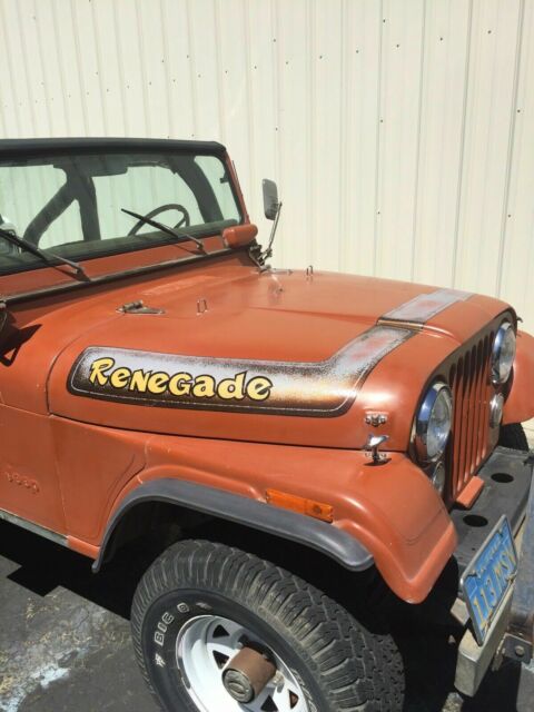 1972 Jeep CJ5 Renegade 4x4 V8 Locker all Original Paint 1972 Jeep Renegade Renegade