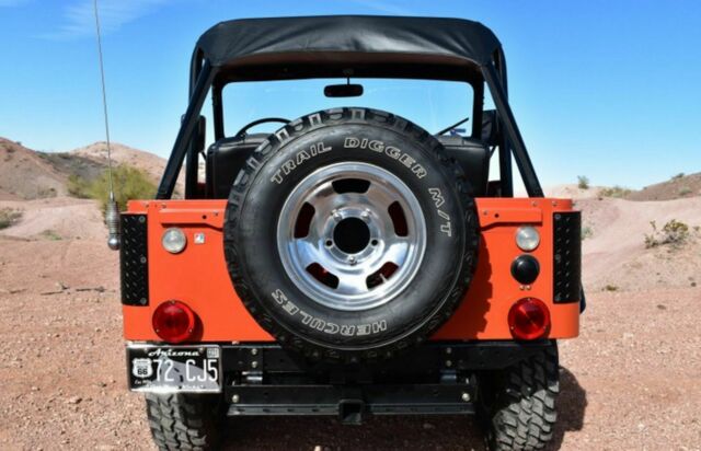 1972 Jeep CJ Stunning Rock Solid Original Red Dirt Road Arizona - photo 12