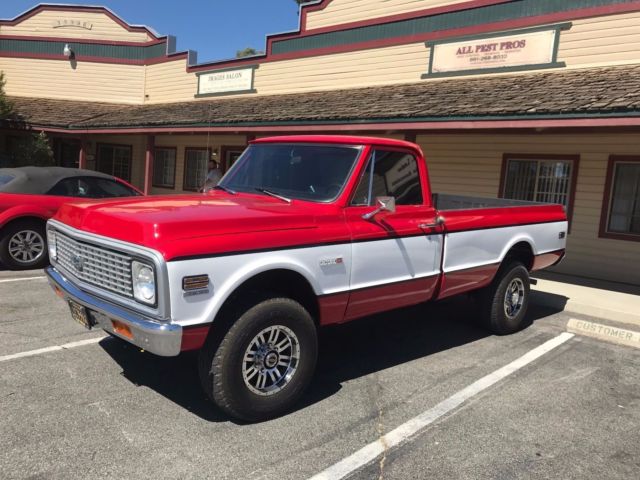 1972 k20 Cheynne 4x4 Chevy truck air conditioning and overdrive 4wd 2500 67-72 1972 Chevrolet Other Pickups cheyenne