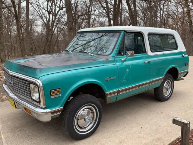 1972 K5 Blazer Survivor Original Patina Paint Factory 350/350 auto with A/C 1972 Chevrolet Blazer