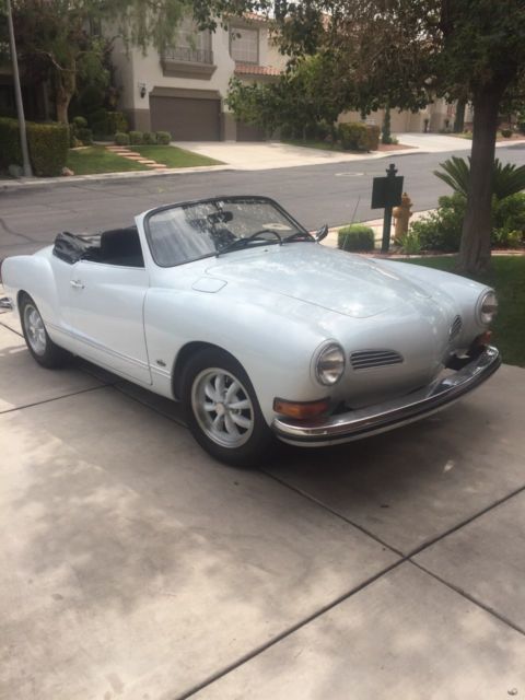 1972 Karmann Ghia Convertible - Original Owner with Books, Records, Extra Parts 1972 Volkswagen Karmann Ghia
