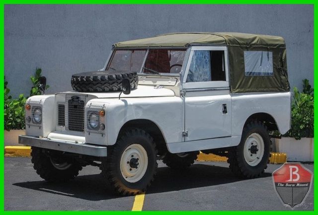 1972 Land Rover Series IIA Series IIA Santana SWB Land Rover Restored