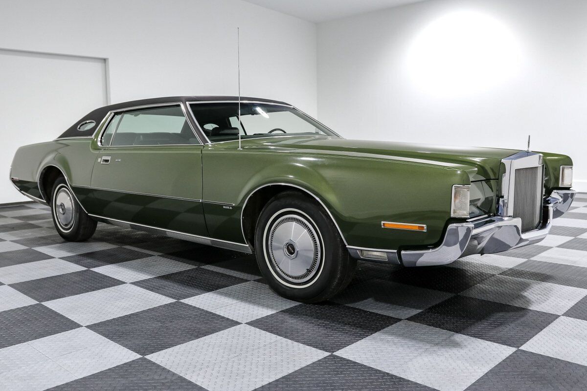 1972 Lincoln Mark IV 66187 Miles Green Coupe 460 Big Block V8 C6 Automatic 1972 Lincoln Mark Series