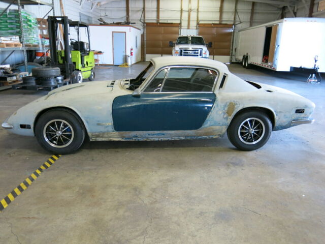 1972 LOTUS ELAN PLUS 2 S130 COUPE, HALF FINISHED RESTORATION PROJECT, RARE!! 1972 Lotus Elan Plus 2 S130 Coupe