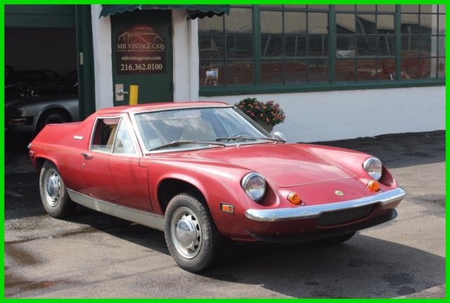 1972 Lotus Europa Twin Cam 1972 Lotus Europa