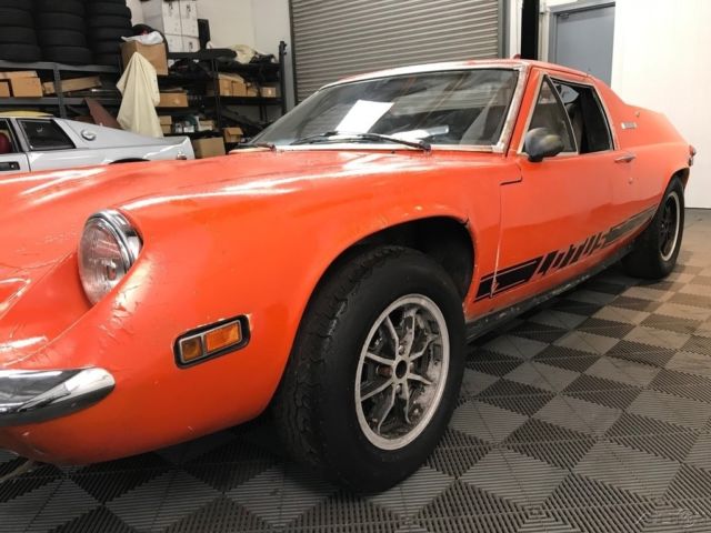 1973 Lotus Europa Twin Cam MATCHING #'S ENGINE. EXCELLENT CAR FOR IMPROVEMENT - photo 12