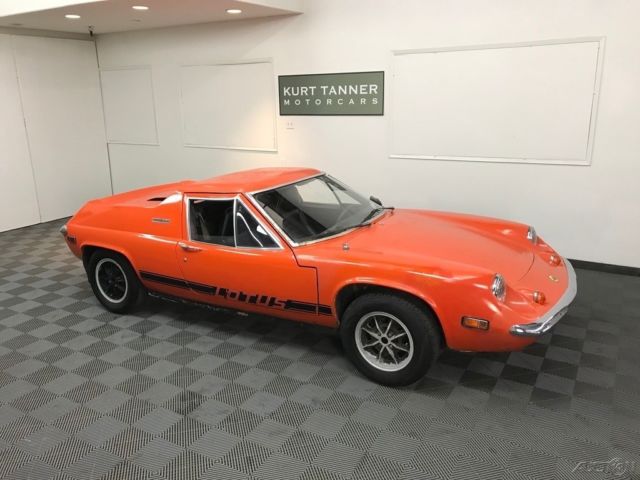 1973 Lotus Europa Twin Cam MATCHING #'S ENGINE. EXCELLENT CAR FOR IMPROVEMENT - photo 4