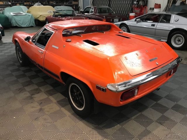 1973 Lotus Europa Twin Cam MATCHING #'S ENGINE. EXCELLENT CAR FOR IMPROVEMENT - photo 9