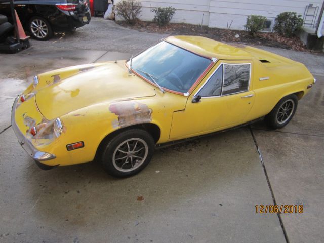 1972 Lotus Europa Twin Cam - original condition - complete restoration project 1972 Lotus Europa