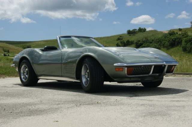 1972 LT1 Corvette Convertible - All Original, Fully Documented, Great Provenance 1972 Chevrolet Corvette LT-1 Convertible