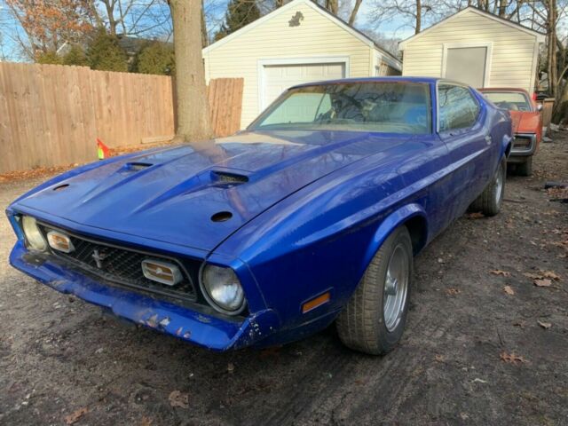 1972 MACH-1 SCJ "Q CODE" RUNNING PROJECT 1972 Ford Mustang coupe