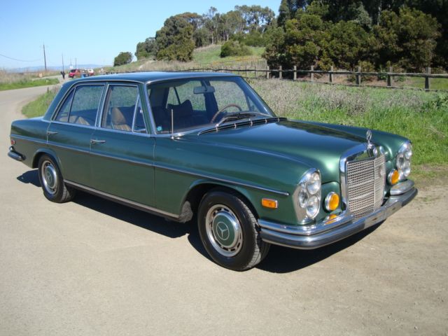 1972 Mercedes 280SE - Clean original Calif car. 1972 Mercedes-Benz 280SE SE