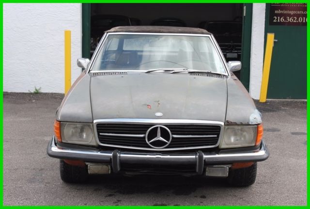 1972 Mercedes 350SL,Euro headlights,Small Bumpers ! 1972 Mercedes-Benz SL-Class Convertible
