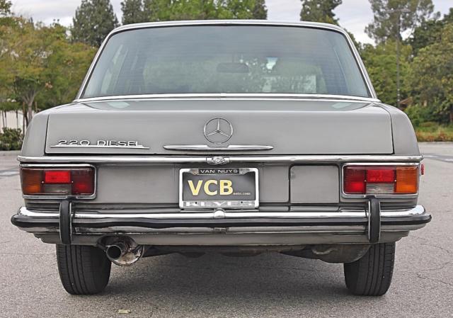 1972 Mercedes-Benz 220 W-115 DIESEL 4 CYL CALIFORNIA CAR - photo 11