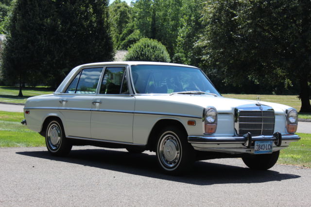 1972 Mercedes Benz 220D Diesel Only 60K Original Miles Excellent Condition 1972 Mercedes-Benz 200-Series 220 D