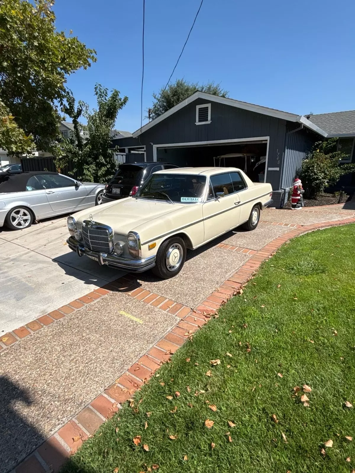 1972 Mercedes-Benz 250 C Coupe Coupe Brown Chrome 1972 Mercedes-Benz 250 C Coupe Chrome