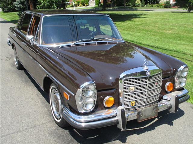 1972 MERCEDES BENZ 280 SELchrome 58,145 Miles brown SEDAN 4.5 Automatic 1972 Mercedes-Benz 280 SEL chrome