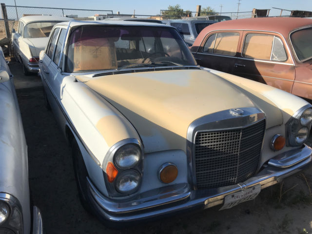 1972 Mercedes-Benz 280SE 3.5 4 Soeed CA Car Restauration Project, 98% complete 1972 Mercedes-Benz 280SE 3.5