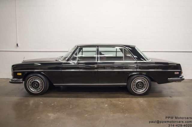 1972 Mercedes-Benz 280SEL Documented! Glass Out Repaint, New Leather, New Chrome 1972 Mercedes-Benz 200-Series --