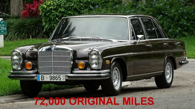 1972 MERCEDES BENZ 280SL 4.5 EDITION 2 OWNER FLA SNOWBIRD CAR 72000 MILES MUST C 1972 Mercedes-Benz 200-Series LEATHER
