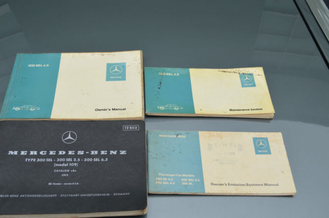 1972 Mercedes-Benz 200-Series 300SEL 4.5 - photo 12