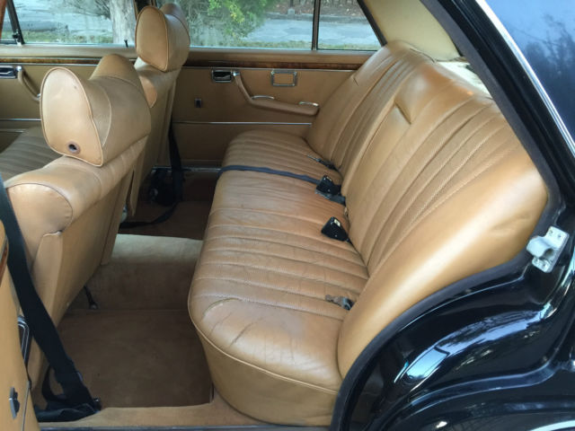 1972 Mercedes-Benz 300-Series 300SEL 4,5 in 040 BLACK original factory paint * - photo 11
