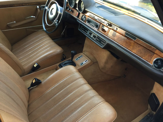 1972 Mercedes-Benz 300-Series 300SEL 4,5 in 040 BLACK original factory paint * - photo 12