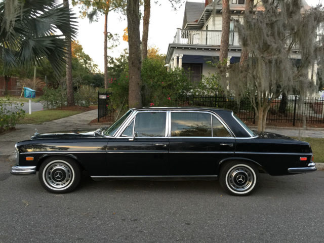 1972 Mercedes-Benz 300-Series 300SEL 4,5 in 040 BLACK original factory paint * - photo 2
