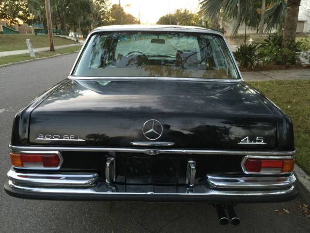 1972 Mercedes-Benz 300-Series 300SEL 4,5 in 040 BLACK original factory paint * - photo 3