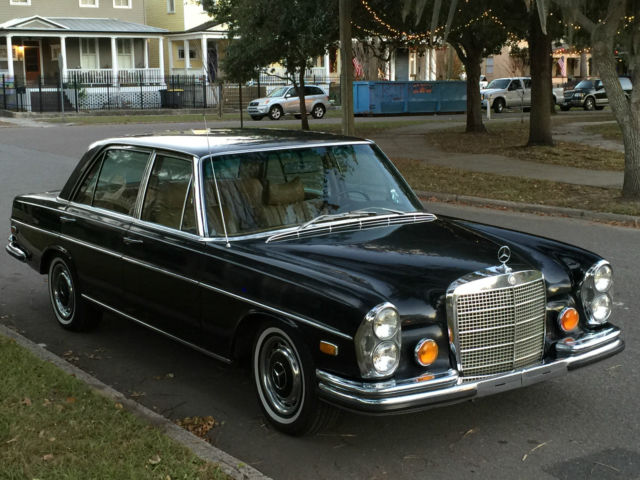 1972 Mercedes-Benz 300-Series 300SEL 4,5 in 040 BLACK original factory paint * - photo 4