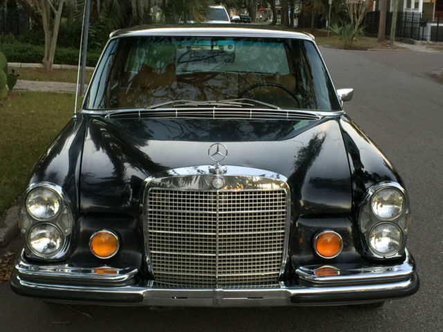 1972 Mercedes-Benz 300-Series 300SEL 4,5 in 040 BLACK original factory paint * - photo 5
