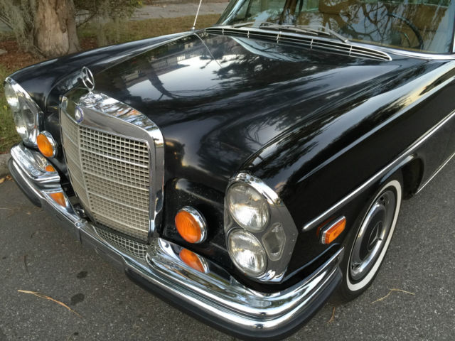 1972 Mercedes-Benz 300-Series 300SEL 4,5 in 040 BLACK original factory paint * - photo 6