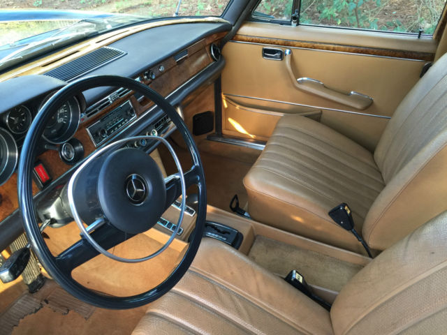 1972 Mercedes-Benz 300-Series 300SEL 4,5 in 040 BLACK original factory paint * - photo 7
