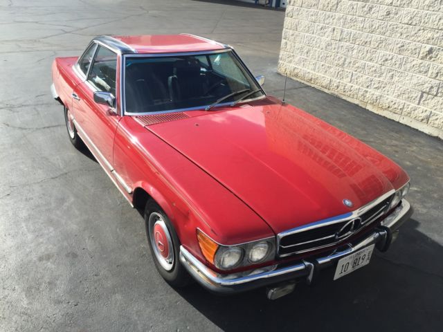1972 Mercedes-Benz 350 SL Signal Red 1972 Mercedes-Benz SL-Class