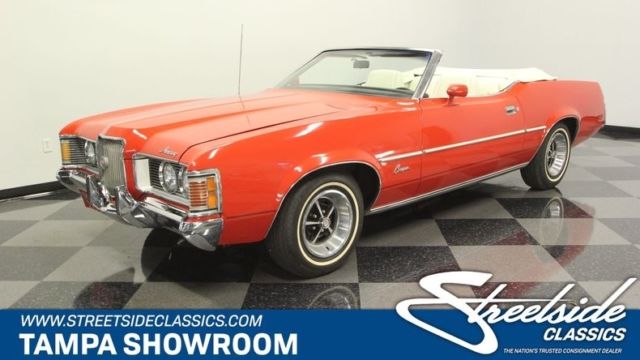 1972 Mercury Cougar XR7 Convertible Convertible 351 V8 3 Speed Automatic Classic 1972 Mercury Cougar XR7 Convertible