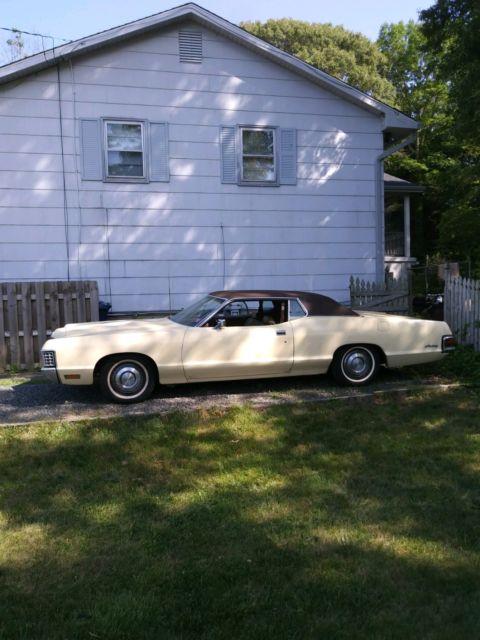 1972 MERCURY MONTEREY 2DR 48K original MILES 400 V-8 like Ford Marauder Lincoln 1972 Mercury Monterey
