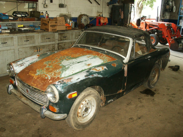 1972 MG Midget Convertible Restoration Project MG Roadster 1972 MG Midget Midget Roadster