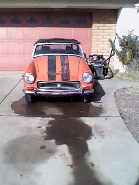 1972 MG Midget convertable