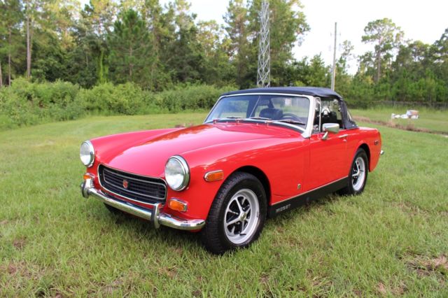 1972 MG Midget MK III Roadster Convertible 77+ Pictures MUST SEE - photo 3