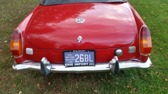 1972 MG MGB chrome - photo 11