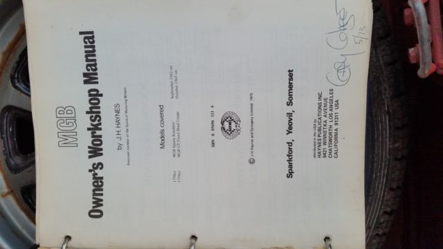 1972 MG MGB chrome - photo 13