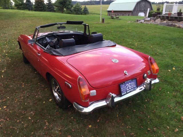 1972 MG MGB chrome - photo 4